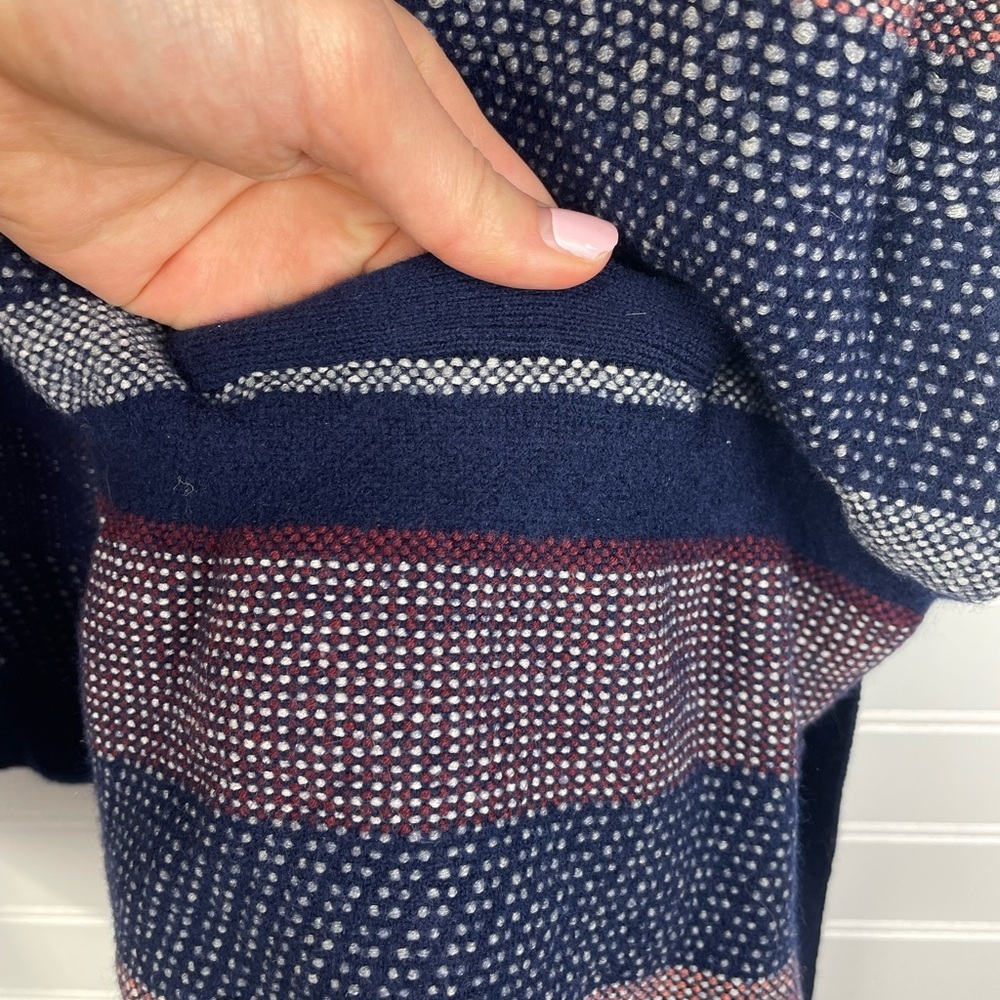 Moth Anthropologie Sleeveless Knitted Striped Pattern Belted Cardigan S Women’s - Picture 16 of 16